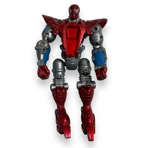 Toy Biz Marvel MegaMorphs 2005 Spider Man Transforming Figure Incomplete READ